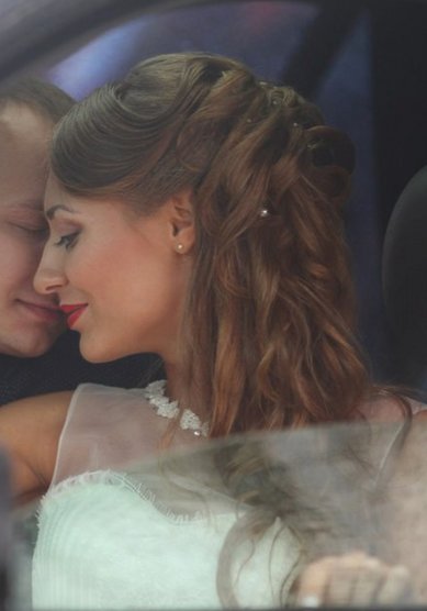 Прическа на свадьбу С18738 - Свадебный стилист Светлана Панферова