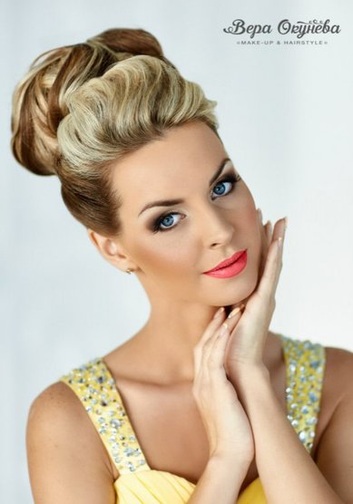 Образ невесты Аня (В18770) - Профессиональный стилист Вера Окунева