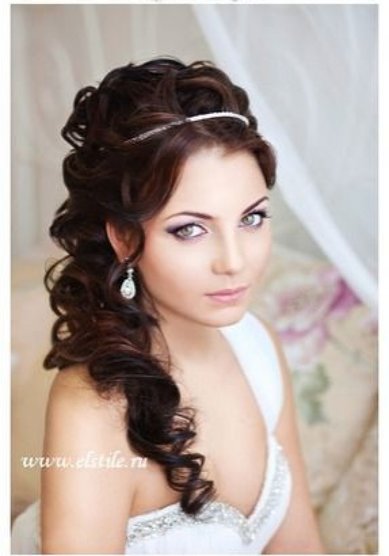 Свадебная прическа Б19079 - Стилисты Белаж