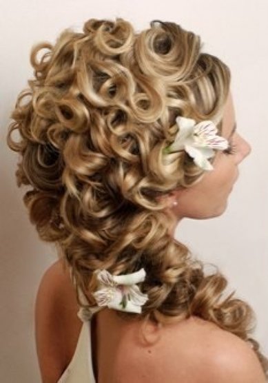 Прическа на свадьбу Б19086 - Стилисты Белаж