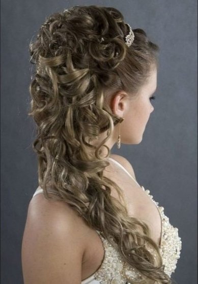 Свадебная прическа Б19087 - Стилисты Белаж