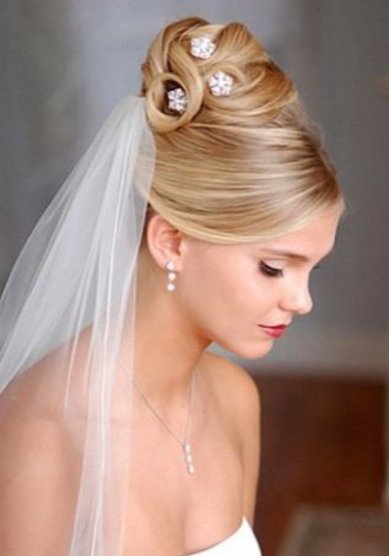 Прическа на свадьбу Б19092 - Стилисты Белаж