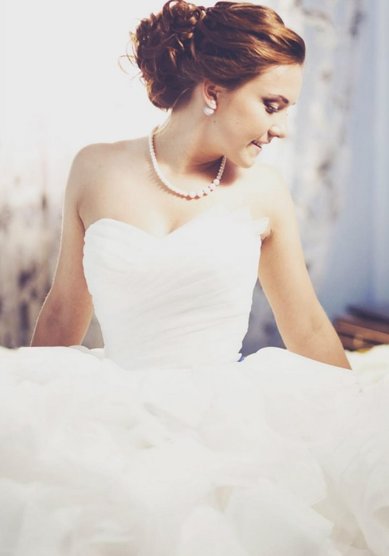 Свадебная прическа Н19123 - Стилист-визажист Надежда Метлицкая