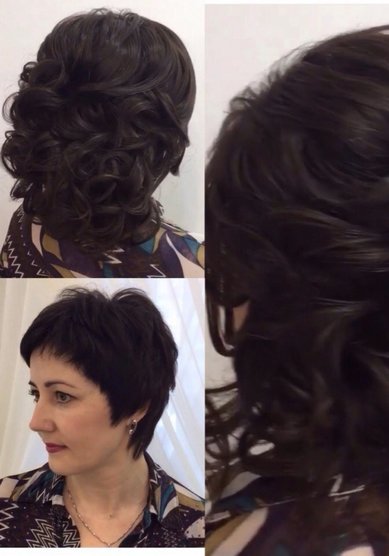 Прическа на свадьбу Б19268 - Стилисты Белаж