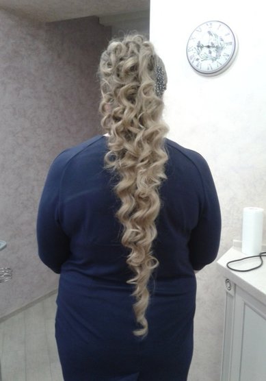 Свадебная прическа К19285 - Стилист-визажист Наталья Фурс