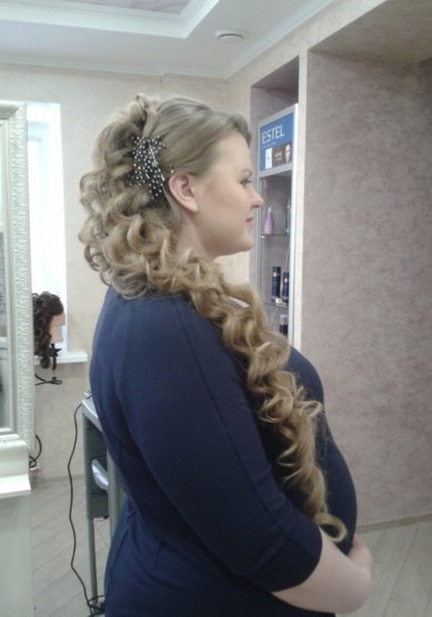 Свадебная прическа К19291 - Стилист-визажист Наталья Фурс