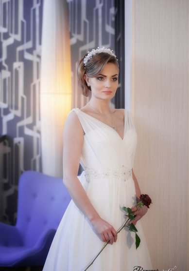 Прическа на свадьбу С19420 - Свадебный стилист Светлана Панферова