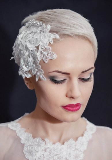 Прическа на свадьбу С19422 - Свадебный стилист Светлана Панферова