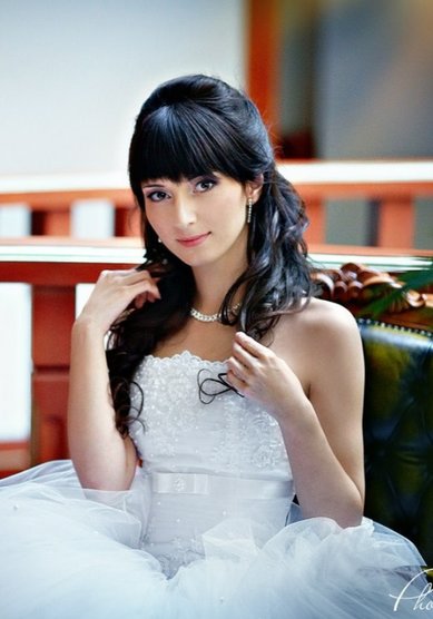 Прическа на свадьбу С19500 - Свадебный стилист Светлана Панферова