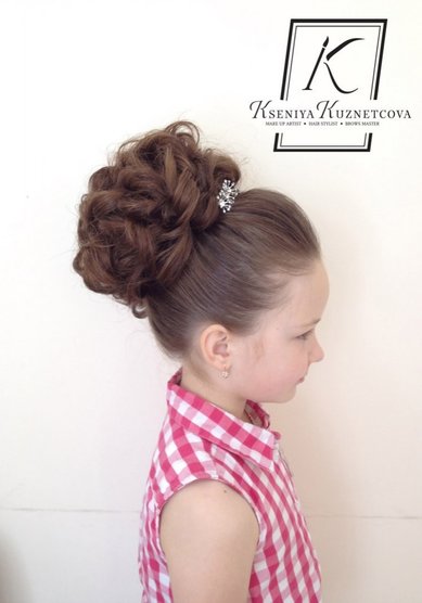 Свадебная прическа К19511 - стилист-визажист Ксения Кузнецова