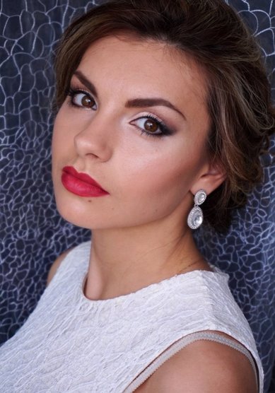 Образ невесты В19538 - Визажист Валентина Орлова