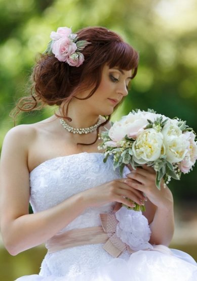 Свадебный образ В19555 - Визажист Валентина Орлова