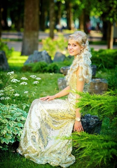 Свадебная прическа К19635 - Стилист-визажист Ксения Курочкина