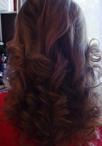 Прическа на свадьбу К19648 - Стилист-визажист Ксения Курочкина