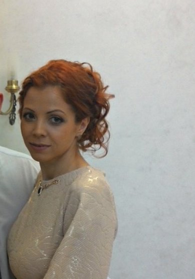 Прическа на свадьбу К19660 - Стилист-визажист Ксения Курочкина