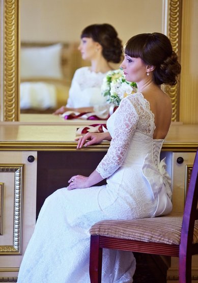 Свадебная прическа Т19791 - Свадебный стилист Евгения Толстоноженко