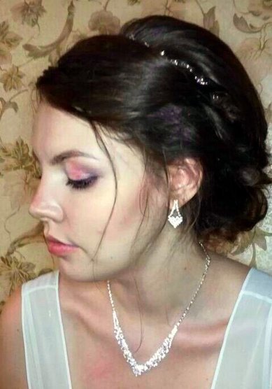 Свадебная прическа Т20455 - Свадебный стилист Евгения Толстоноженко