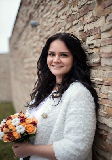 Прическа на свадьбу Т20774 - Свадебный стилист Евгения Толстоноженко