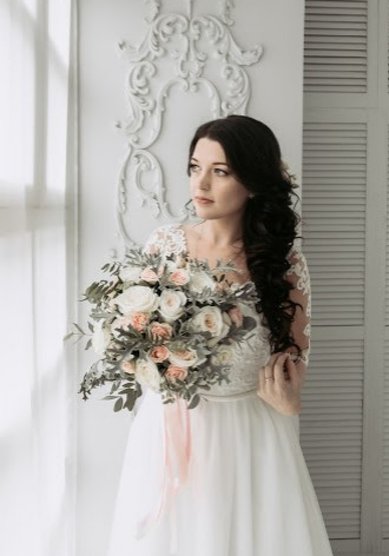 Прическа на свадьбу И20966 - Стилист Ольга Ильина