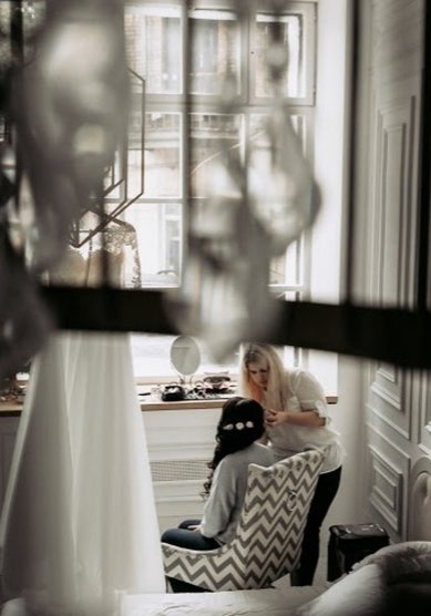 Прическа на свадьбу И20968 - Стилист Ольга Ильина