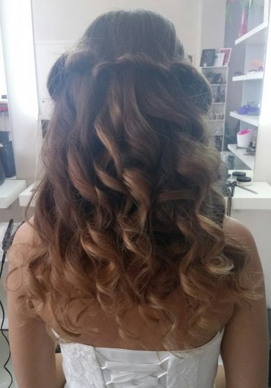 Свадебная прическа E21013 - Стилист-визажист Ekaterina Make