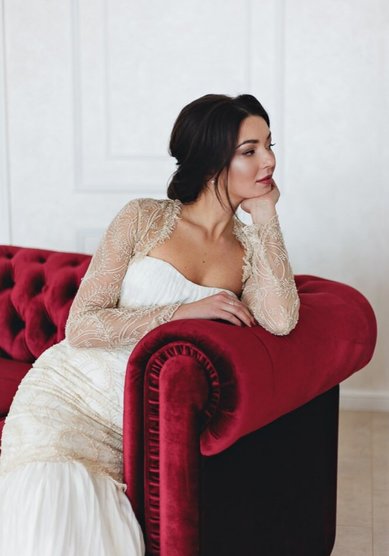 Свадебная прическа М21027 - Стилист-визажист Мария Лисицкая