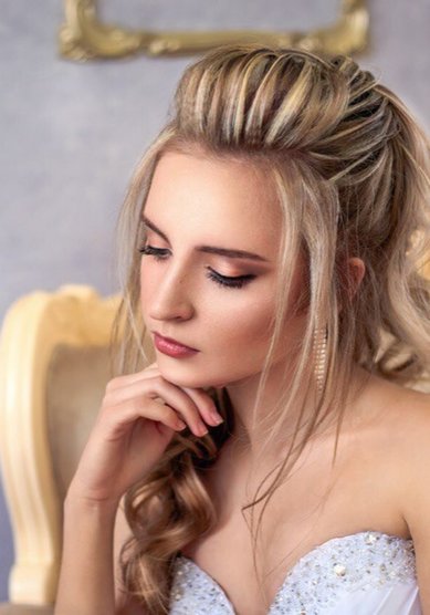 Свадебный образ Т21085 - Свадебный стилист Евгения Толстоноженко