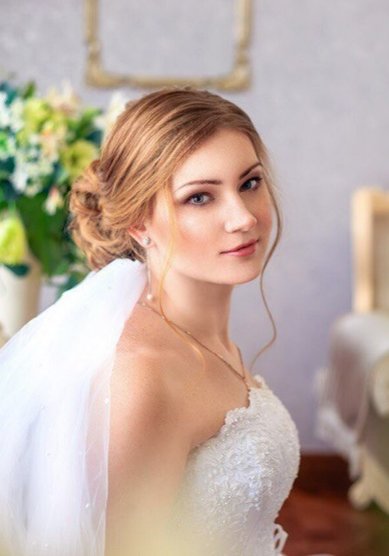 Образ невесты Т21090 - Свадебный стилист Евгения Толстоноженко