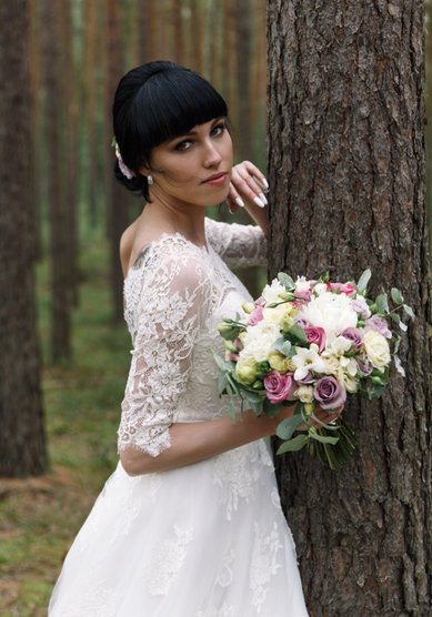 Свадебный образ Е21213 - Стилист Елена Меркс