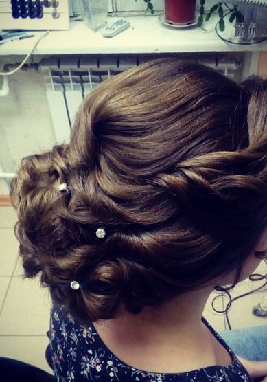 Свадебная прическа В21217 - Салон красоты Василиса Прекрасная