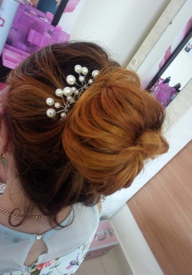 Свадебная прическа Б21319 - Стилист-визажист Бутковская Елизавета