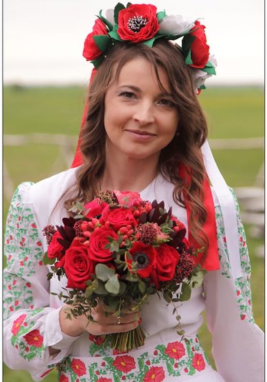 Прическа на свадьбу Б21326 - Стилист-визажист Бутковская Елизавета