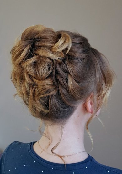 Свадебная прическа Т21365 - Стилист-визажист Тамара Анисимова