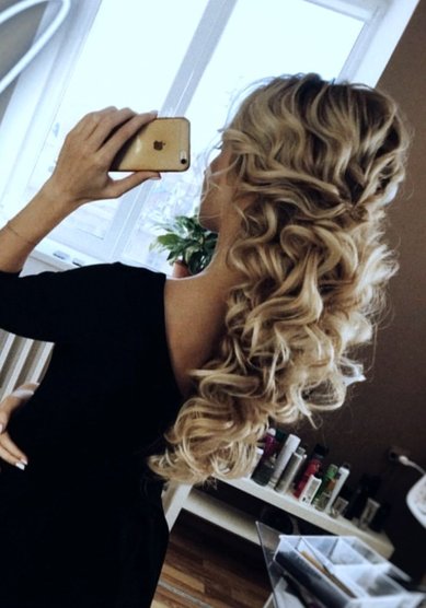 Свадебная прическа Т21367 - Стилист-визажист Тамара Анисимова