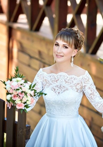 Прическа на свадьбу Т21376 - Стилист-визажист Тамара Анисимова