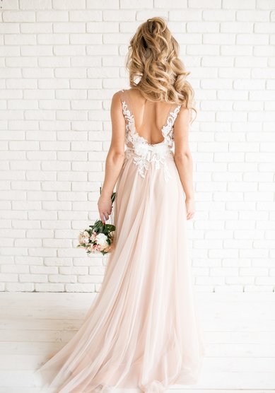 Свадебная прическа Хвост из локонов (Т21419) - Стилист-визажист Тамара Анисимова