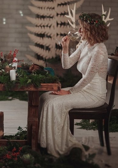 Свадебная прическа Локоны на каре (Т21469) - Стилист-визажист Тамара Анисимова