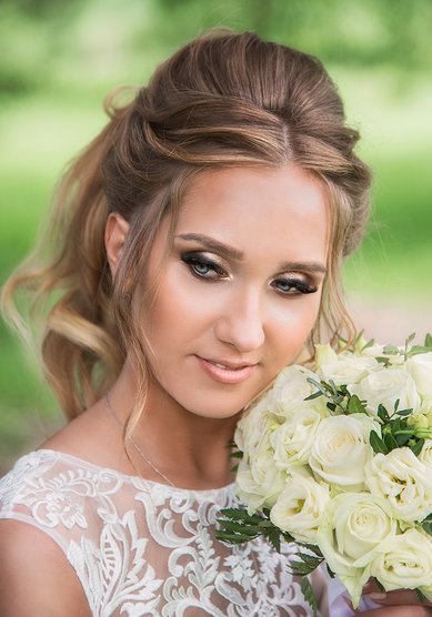 Свадебный образ Свадебный макияж (А21505) - Стилист Алёна Волкова