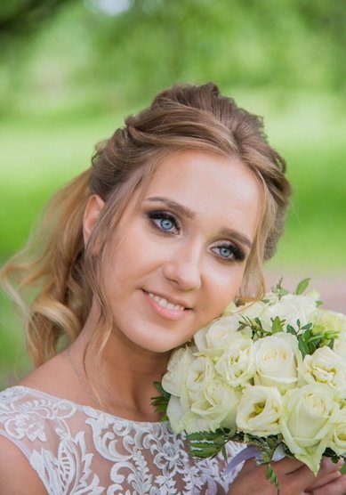 Свадебный образ Свадебный макияж (А21505) - Стилист Алёна Волкова