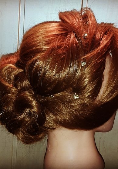 Свадебная прическа Т21515 - Стилист-визажист Терноуцкая Ольга