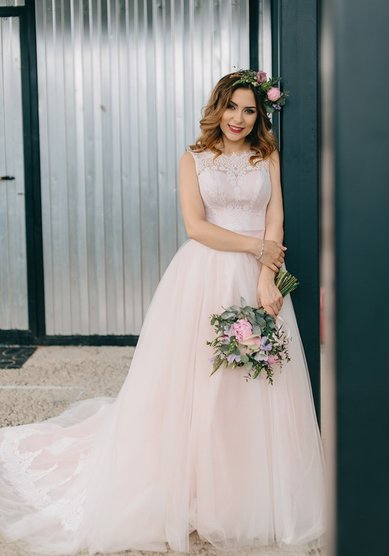 Прическа на свадьбу Н21682 - Стилист-визажист Надежда Метлицкая