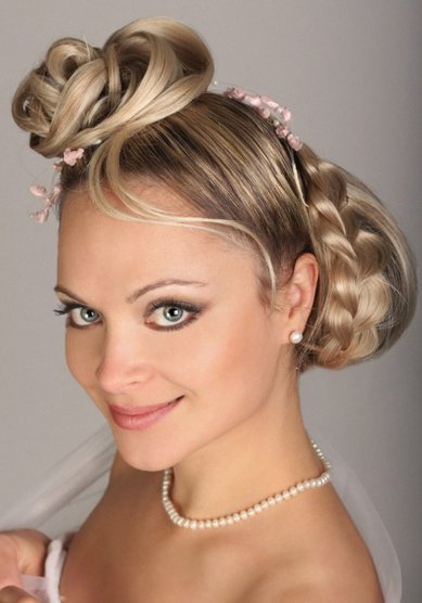 Прическа на свадьбу Н17146 - VIP-Стилист Наталья Пфефер