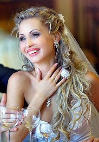 Прическа на свадьбу С17156 - Свадебный стилист Светлана Панферова