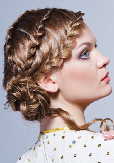 Свадебная прическа С17161 - Свадебный стилист Светлана Панферова