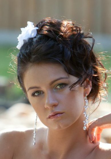 Прическа на свадьбу С17162 - Свадебный стилист Светлана Панферова