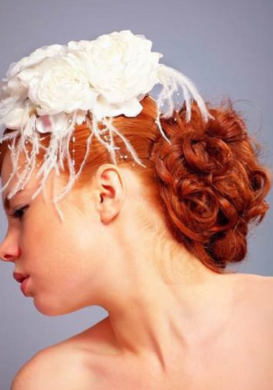 Прическа на свадьбу C17168 - Мобильный салон красоты Charm Factory