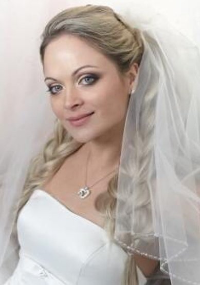 Свадебная прическа Л17213 - VIP-стилист Людмила Евдокимова