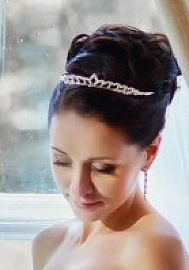 Прическа на свадьбу Л17216 - VIP-стилист Людмила Евдокимова