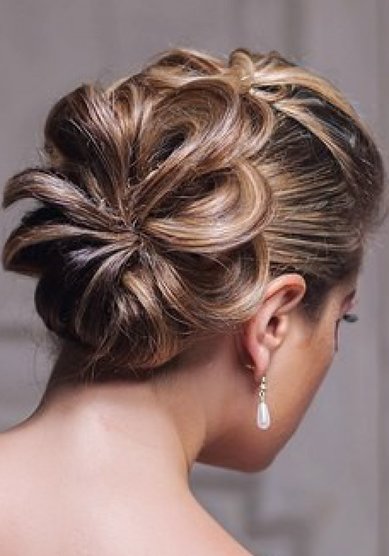 Свадебная прическа Л17223 - VIP-стилист Людмила Евдокимова