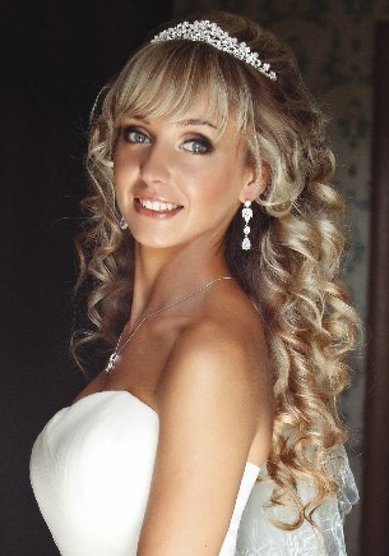 Прическа на свадьбу Л17224 - VIP-стилист Людмила Евдокимова